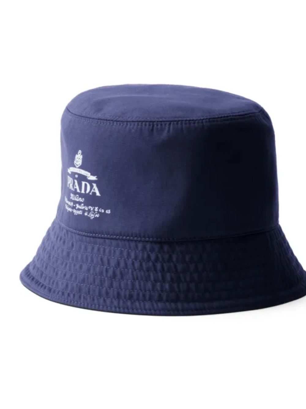 Prada reversible technical-cotton Bucket Hat NEW NWT L